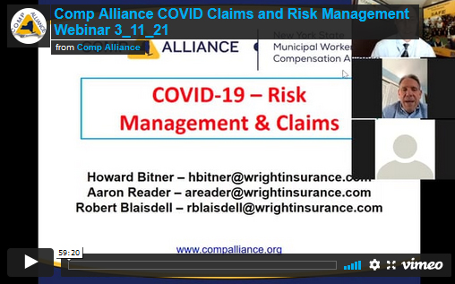 Covid Webinar Screenshot