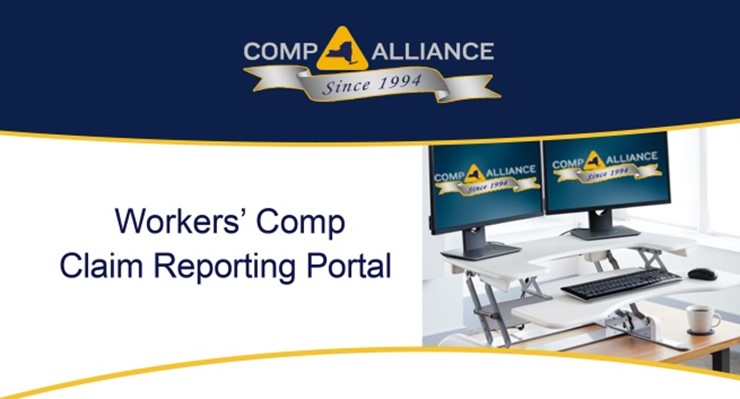 work comp claims reporting portal image